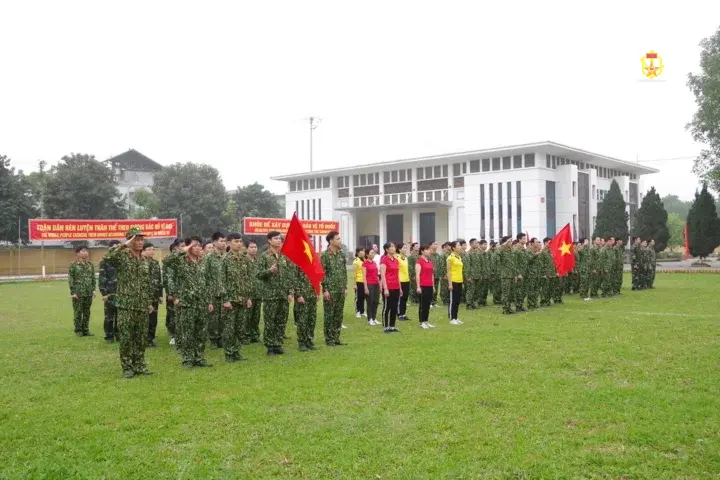 NHÀ MÁY X61 TỔ CHỨC LỄ PHÁT ĐỘNG “TOÀN DÂN RÈN LUYỆN THÂN THỂ THEO GƯƠNG BÁC HỒ VĨ ĐẠI”