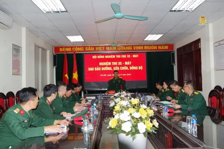 Nhà máy X61 hoàn thành thắng lợi nhiệm vụ bảo dưỡng, sửa chữa, đồng bộ xe chuyên dùng cho Binh chủng Pháo Binh