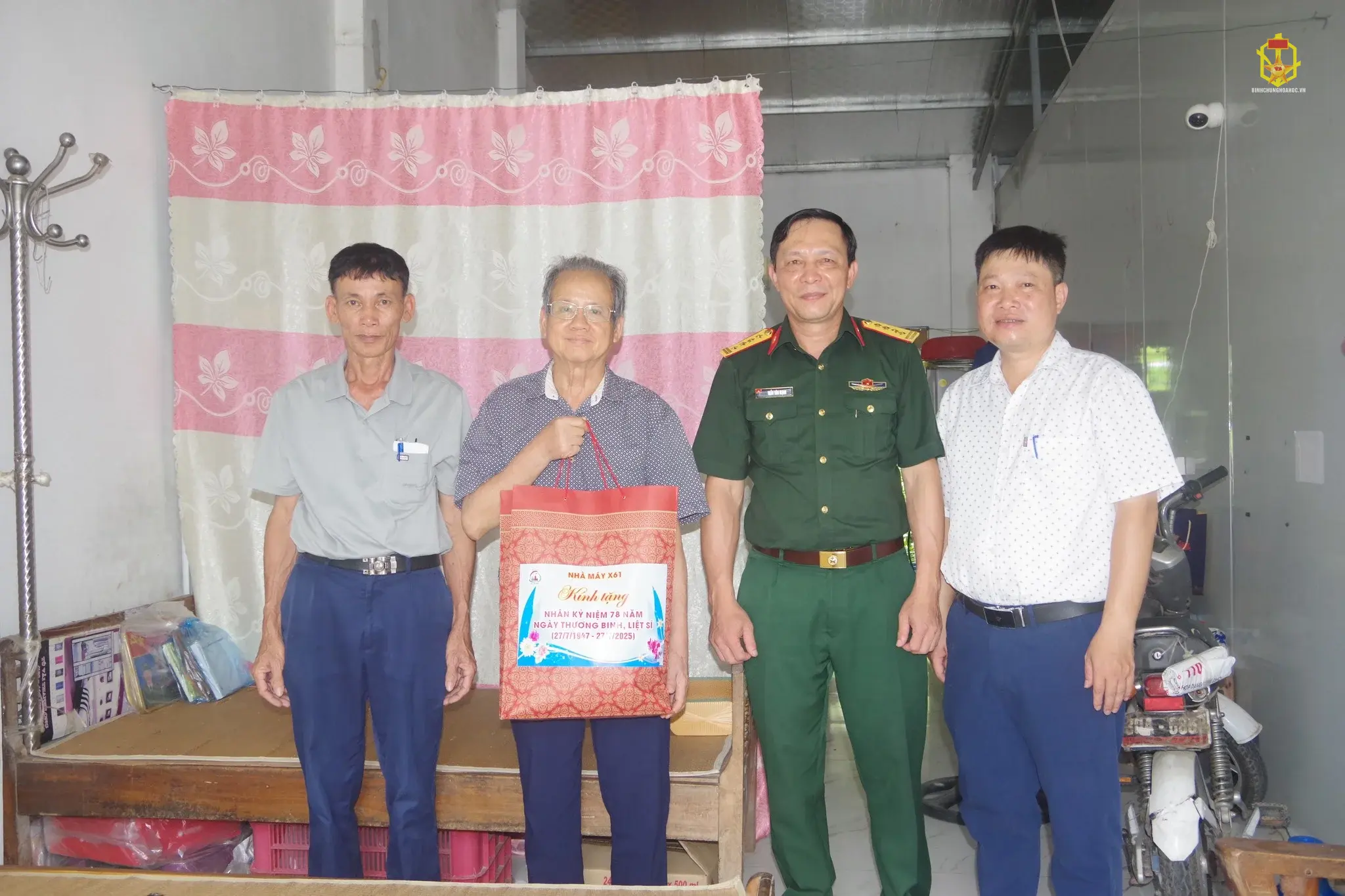NHÀ MÁY X61 TỔ CHỨC CÁC HOẠT ĐỘNG TRI ÂN NHÂN KỶ NIỆM 78 NĂM NGÀY THƯƠNG BINH LIỆT SỸ